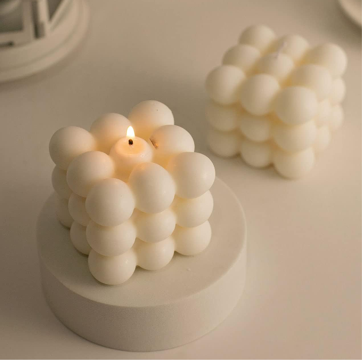 Bolla di rosa alla vaniglia